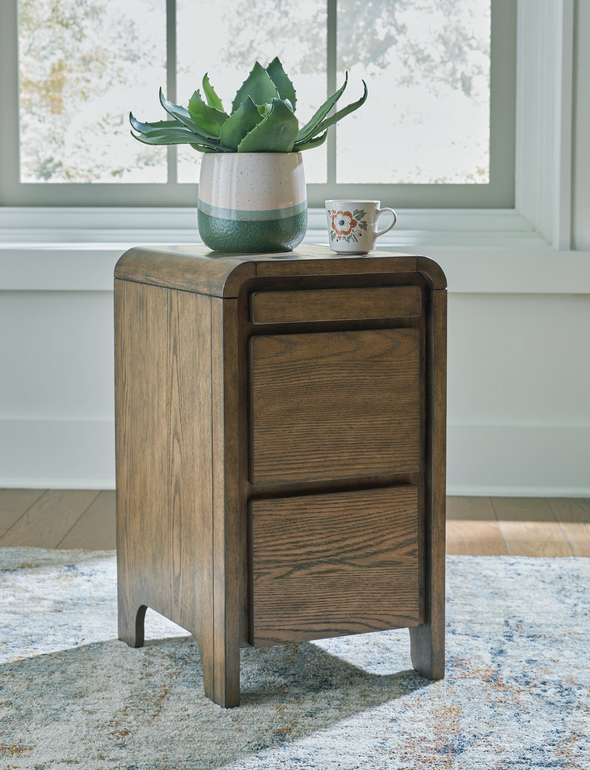 Elite Furniture Outlet - Ashley Furniture - Jensworth Accent Table - Accent Table / Brown - A4000636