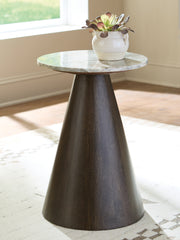 Elite Furniture Outlet - Ashley Furniture - Waltnor Accent Table - Accent Table / Gray/White/Brown - A4000720
