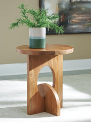 Elite Furniture Outlet - Ashley Furniture - Hollbourne Accent Table - Accent Table / Brown - A4000723