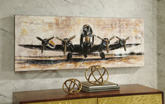 Elite Furniture Outlet - Ashley Furniture - Kalene Wall Decor - Wall Art / Brown/Black - A8000152