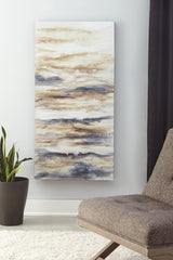 Elite Furniture Outlet - Ashley Furniture - Joely Wall Decor - Wall Art / Blue/Tan - A8000277