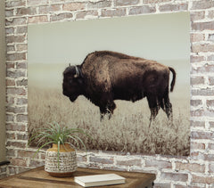 Elite Furniture Outlet - Ashley Furniture - Brutus Wall Decor - Wall Art / Sepia - A8000289