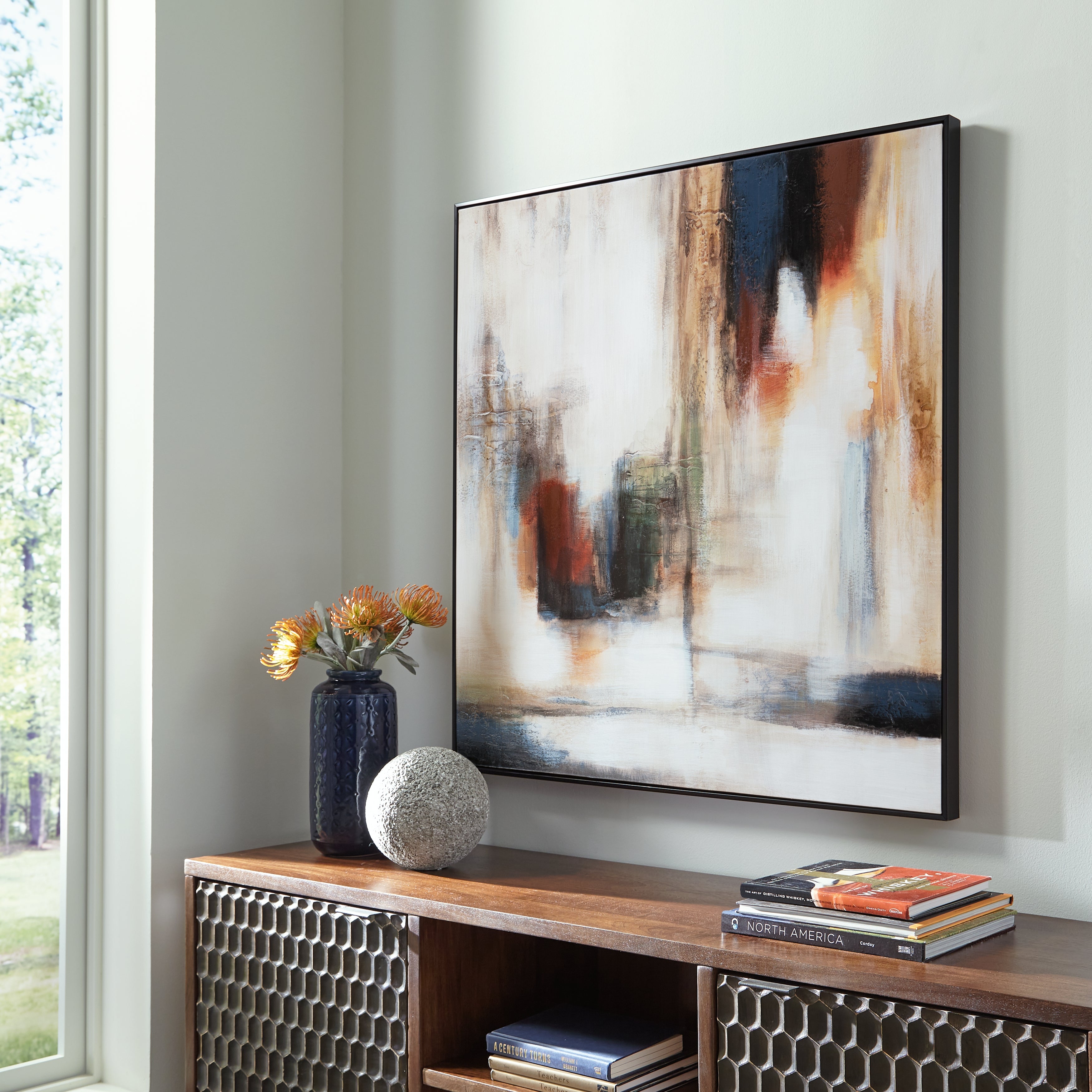 Elite Furniture Outlet - Ashley Furniture - Pigeonford Wall Decor - Wall Art / Multi - A8000348