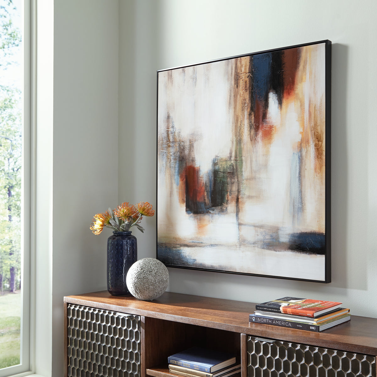 Elite Furniture Outlet - Ashley Furniture - Pigeonford Wall Decor - Wall Art / Multi - A8000348