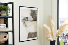 Elite Furniture Outlet - Ashley Furniture - Aldricton Wall Decor - Wall Art / Brown/White - A8000406