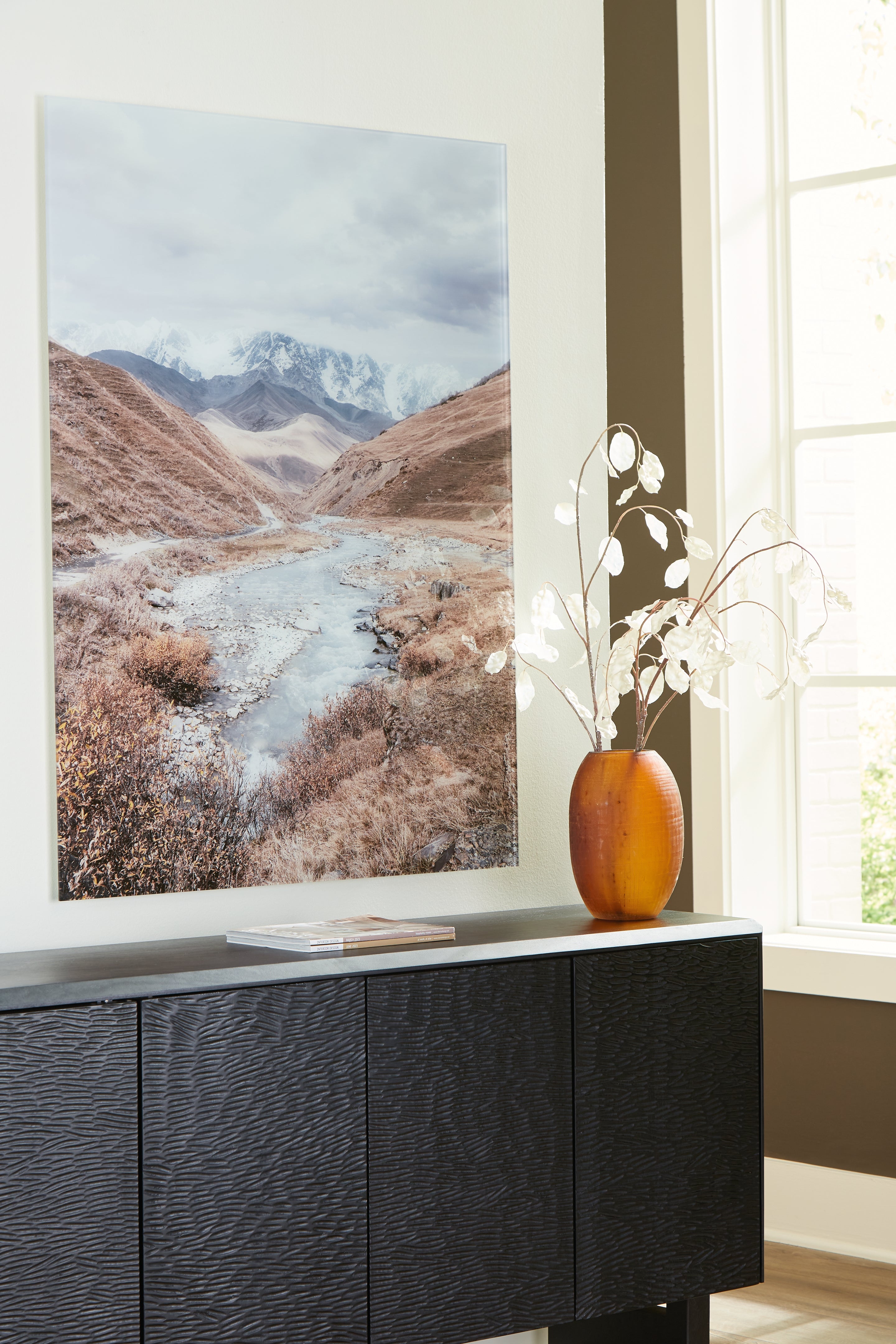 Elite Furniture Outlet - Ashley Furniture - Darinby Wall Decor - Wall Art / Gray/Brown/White - A8000420
