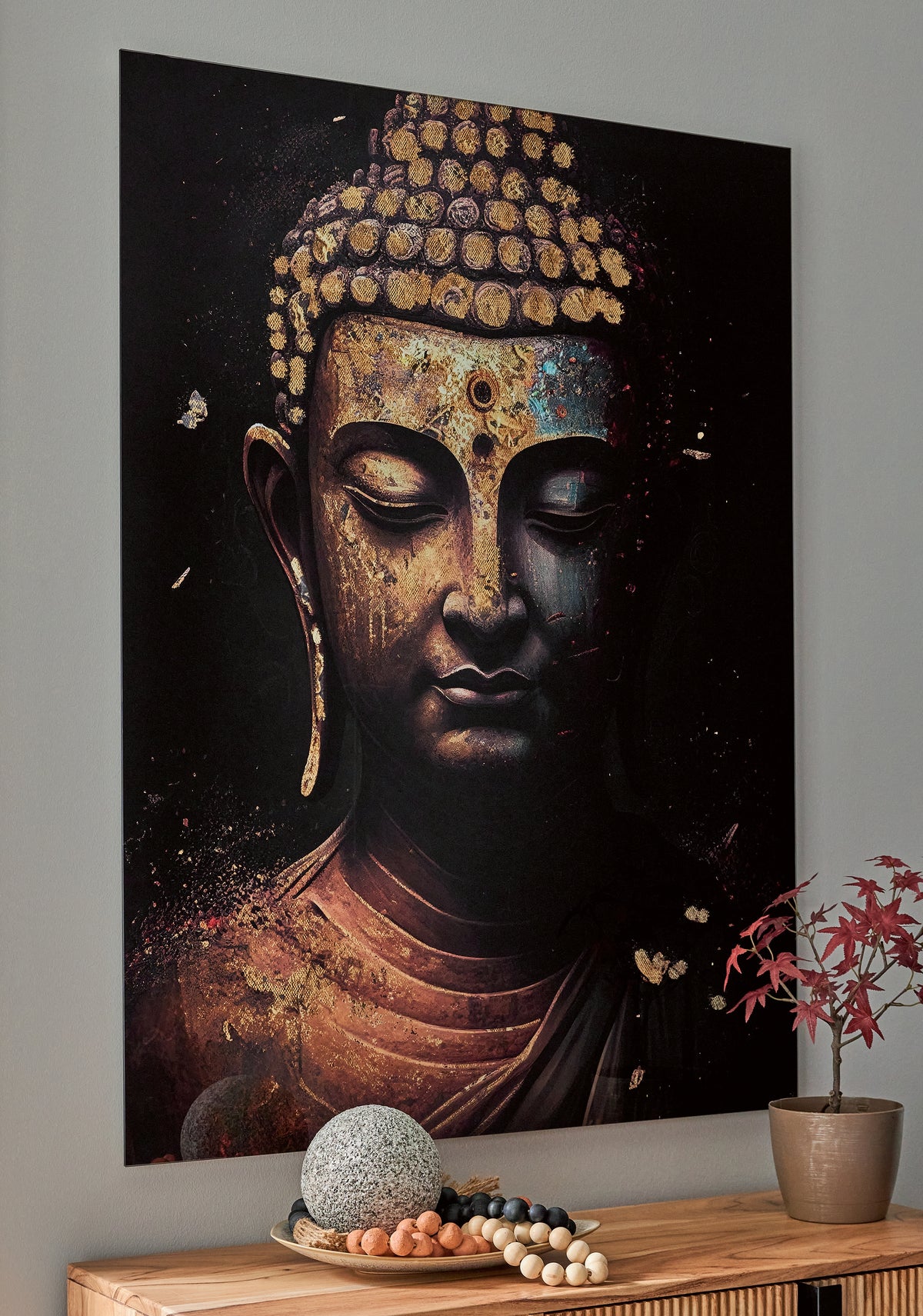 Elite Furniture Outlet - Ashley Furniture - Caymoore Wall Decor - Wall Art / Black/Gold Finish - A8000423
