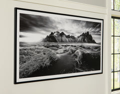 Elite Furniture Outlet - Ashley Furniture - Delstone Wall Decor - Wall Art / Black/White - A8000424