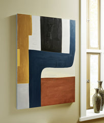 Elite Furniture Outlet - Ashley Furniture - Lennmen Wall Decor - Wall Art / Multi - A8000431