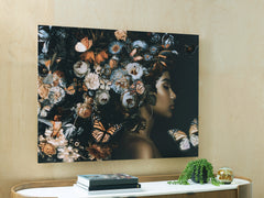 Elite Furniture Outlet - Ashley Furniture - Valfer Wall Decor - Wall Art / Orange/Black/White - A8000481