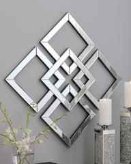 Elite Furniture Outlet - Ashley Furniture - Quinnley Mirror - Accent Mirror / Mirror - A8010207