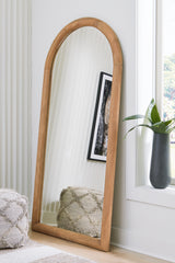 Elite Furniture Outlet - Ashley Furniture - Dairville Mirror - Floor Mirror / Brown - A8010323