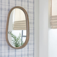 Elite Furniture Outlet - Ashley Furniture - Aarilynn Mirror - Accent Mirror / Antique Brown - A8010329