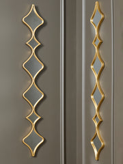 Elite Furniture Outlet - Ashley Furniture - Harriswood Mirror - Accent Mirror Set (Set of 2) / Gold Finish - A8010354