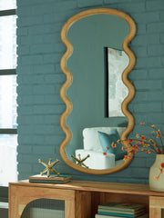 Elite Furniture Outlet - Ashley Furniture - Serendis Mirror - Accent Mirror / Brown - A8010412