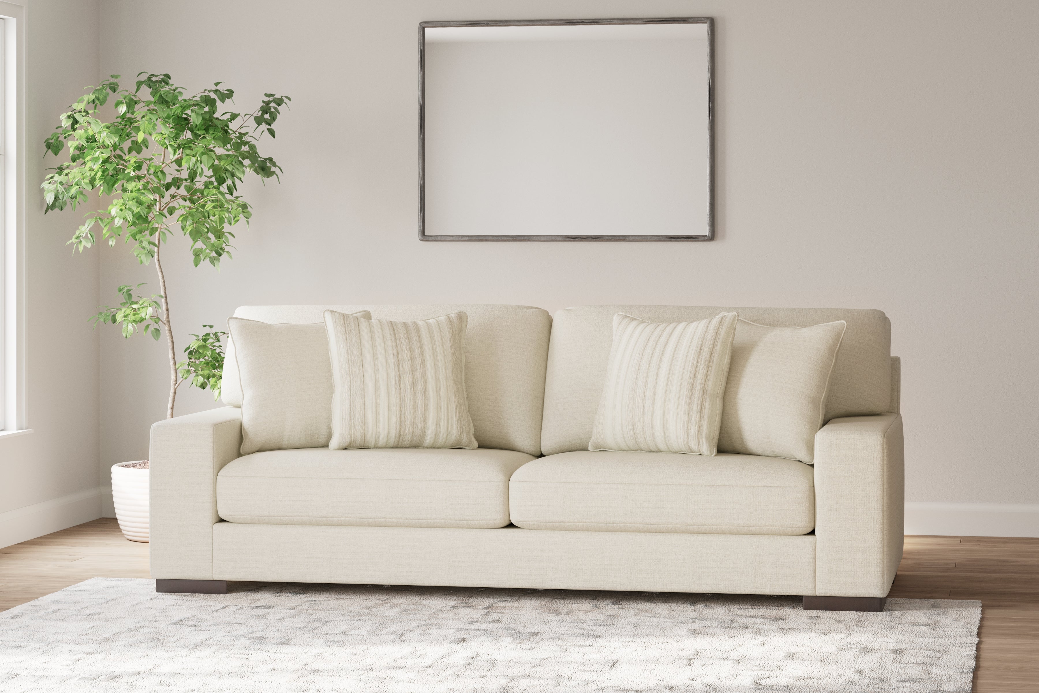 Elite Furniture Outlet - Ashley Furniture - Maggie Living Room - Sofa / Birch - 5200338