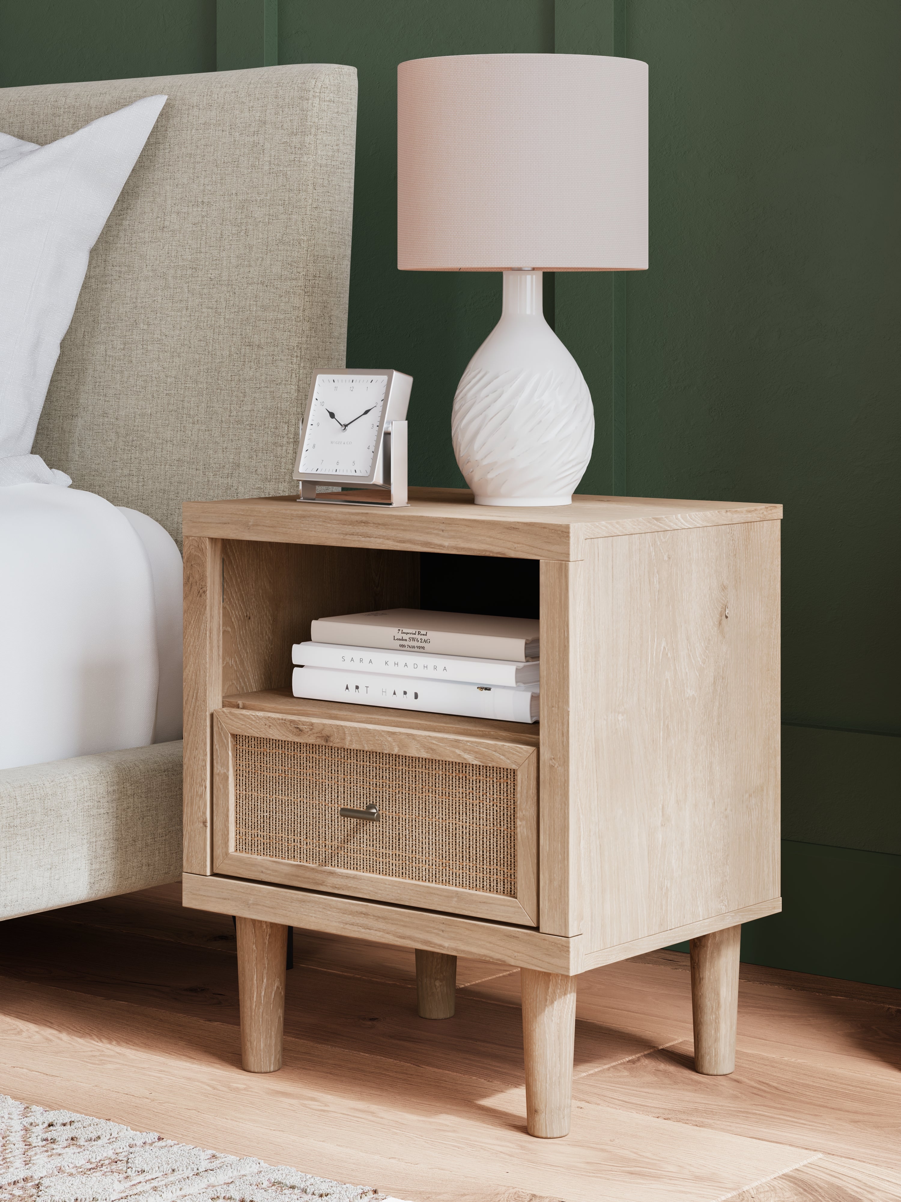 Elite Furniture Outlet - Ashley Furniture - Cielden Bedroom - One Drawer Night Stand / Two-tone - B1199-91