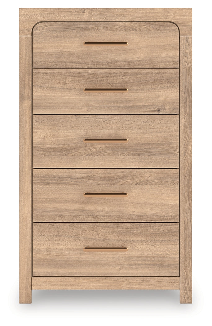Elite Furniture Outlet - Ashley Furniture - Kinlanni Bedroom - Five Drawer Chest - PCB1360-46