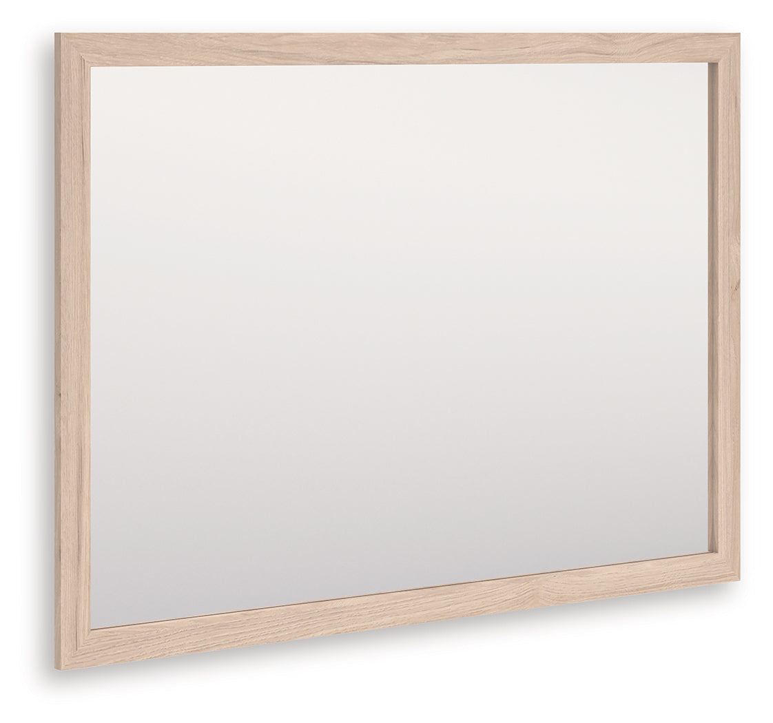 Elite Furniture Outlet - Ashley Furniture - Arloster Bedroom - Bedroom Mirror / Tan - PCB1566-36