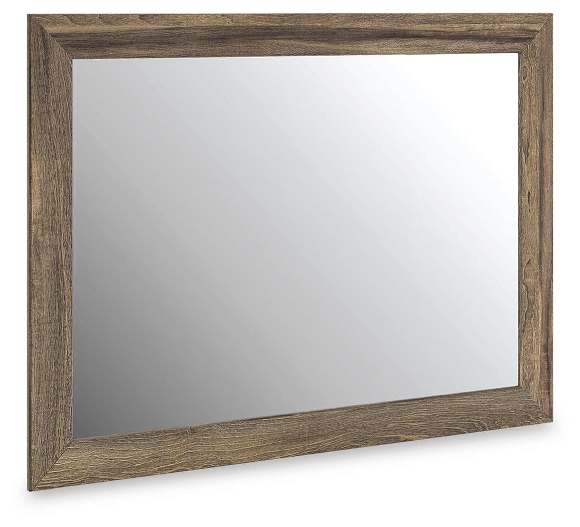 Elite Furniture Outlet - Ashley Furniture - Elbrim Bedroom - Bedroom Mirror / Brown - PCB2005-36