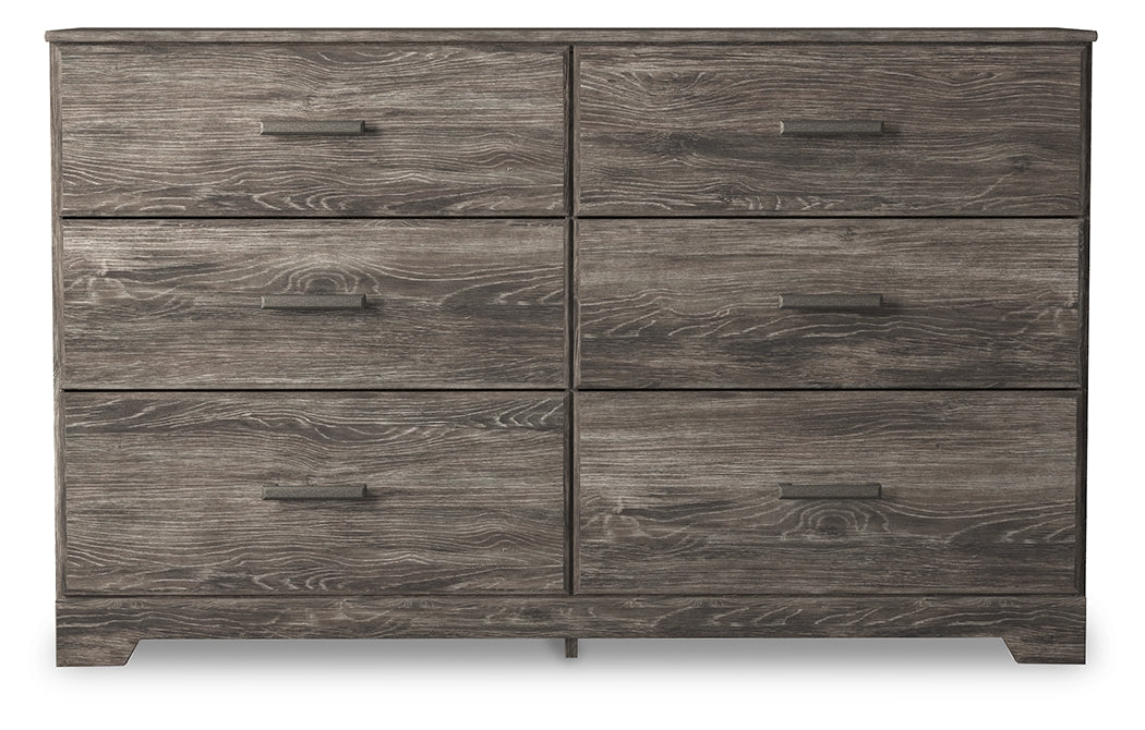 Elite Furniture Outlet - Ashley Furniture - Ralinksi Bedroom - Six Drawer Dresser / Gray - B2587-31