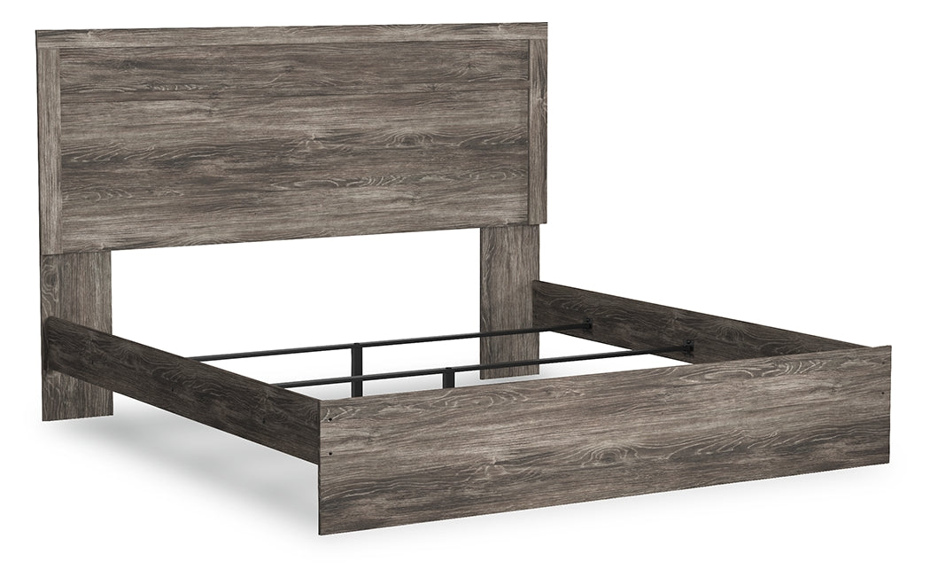 Elite Furniture Outlet - Ashley Furniture - Ralinksi Bedroom - King Panel Bed / Gray - B2587B3