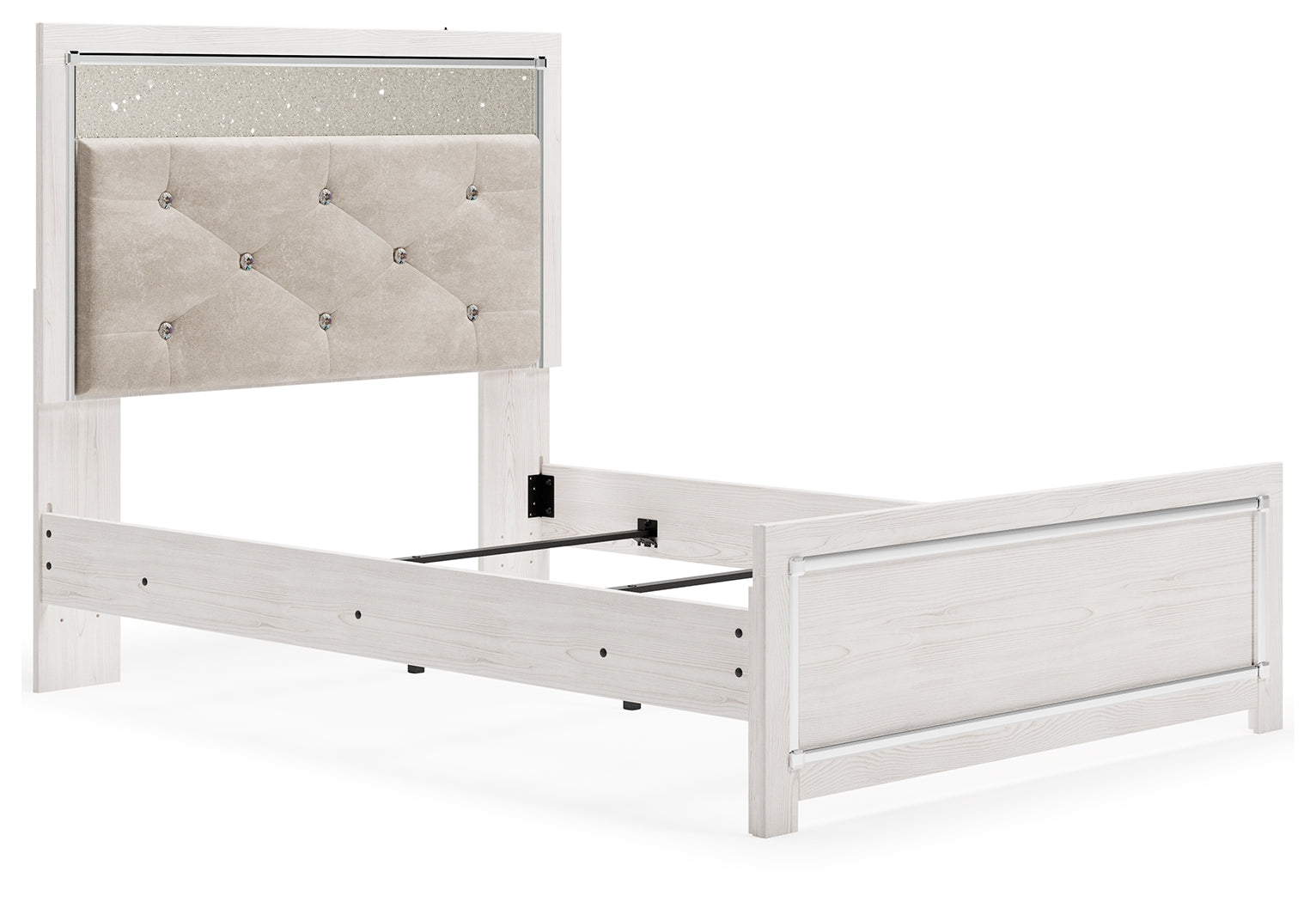 Elite Furniture Outlet - Ashley Furniture - Altyra Bedroom - Full Panel Bed / White - B2640B8