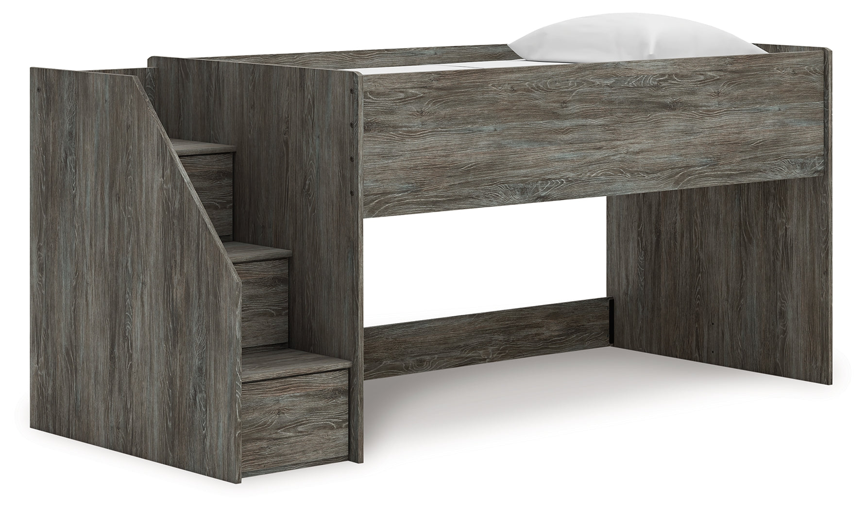 Elite Furniture Outlet - Ashley Furniture - Frandern Bedroom - Twin Loft Bed / Gray - B4480B12