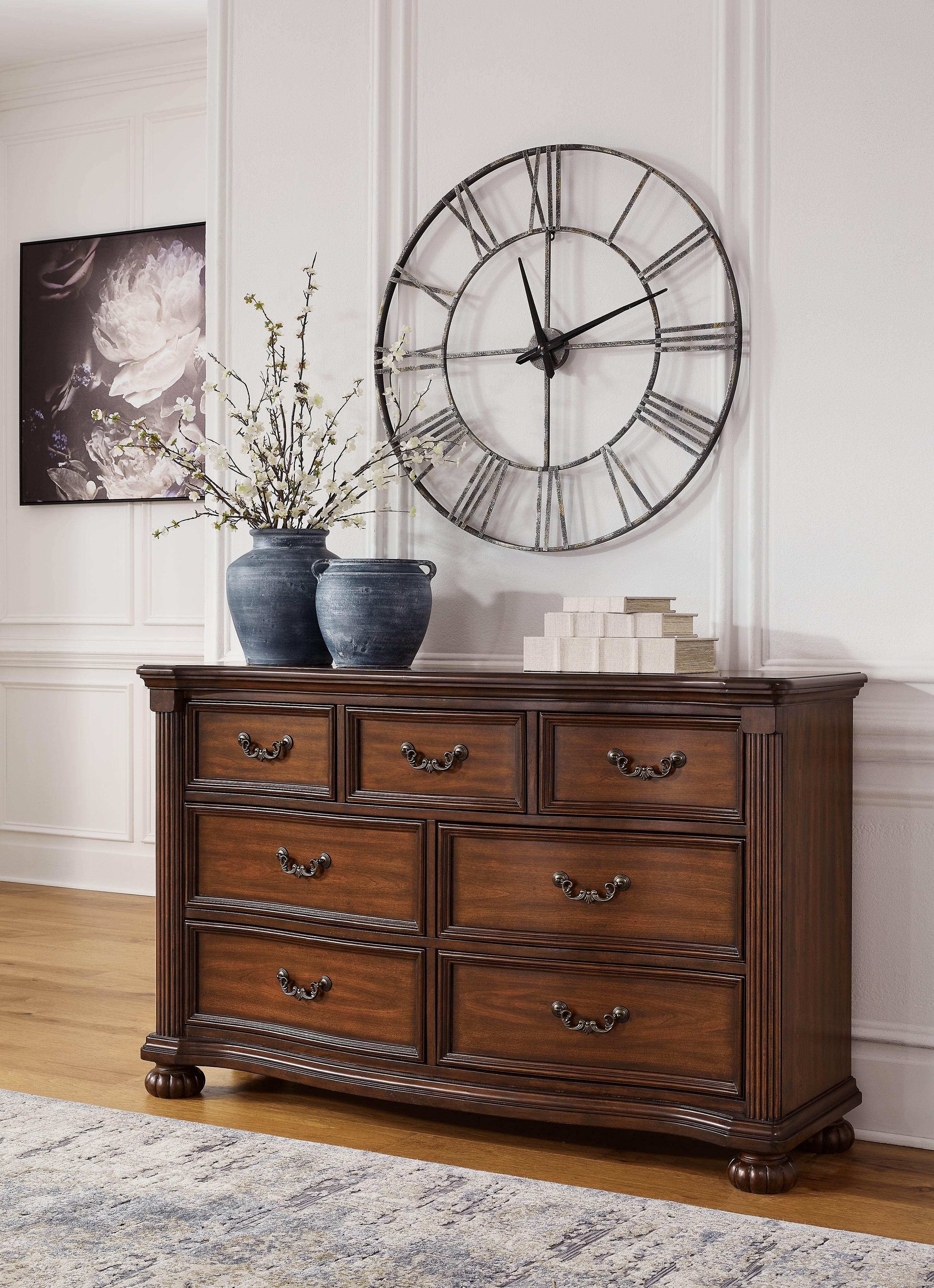 Elite Furniture Outlet - Ashley Furniture - Lavinton Bedroom - Dresser / Brown - B764-31