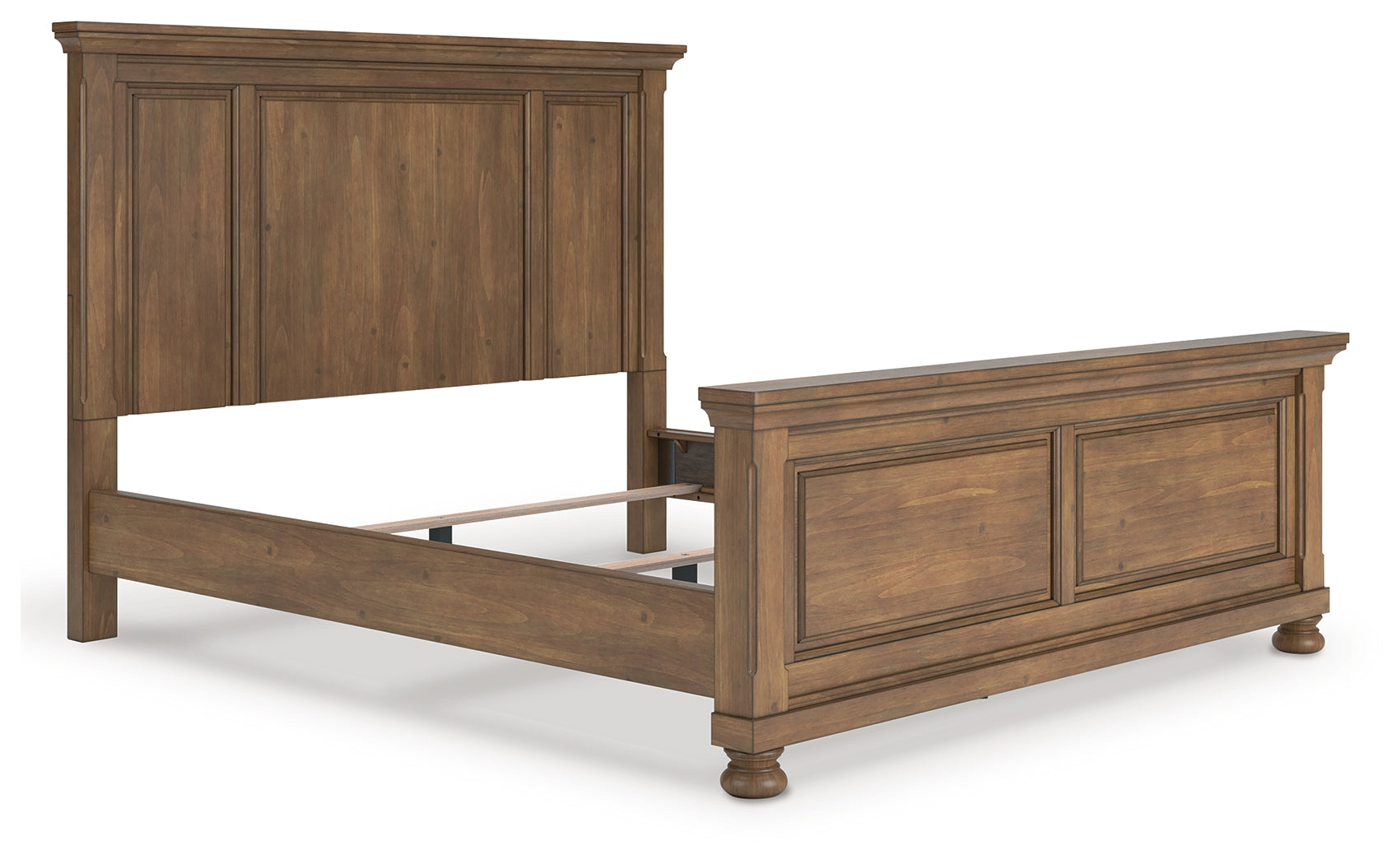 Elite Furniture Outlet - Ashley Furniture - Feddinger Bedroom - California King Panel Bed / Medium Brown - PCB779B7