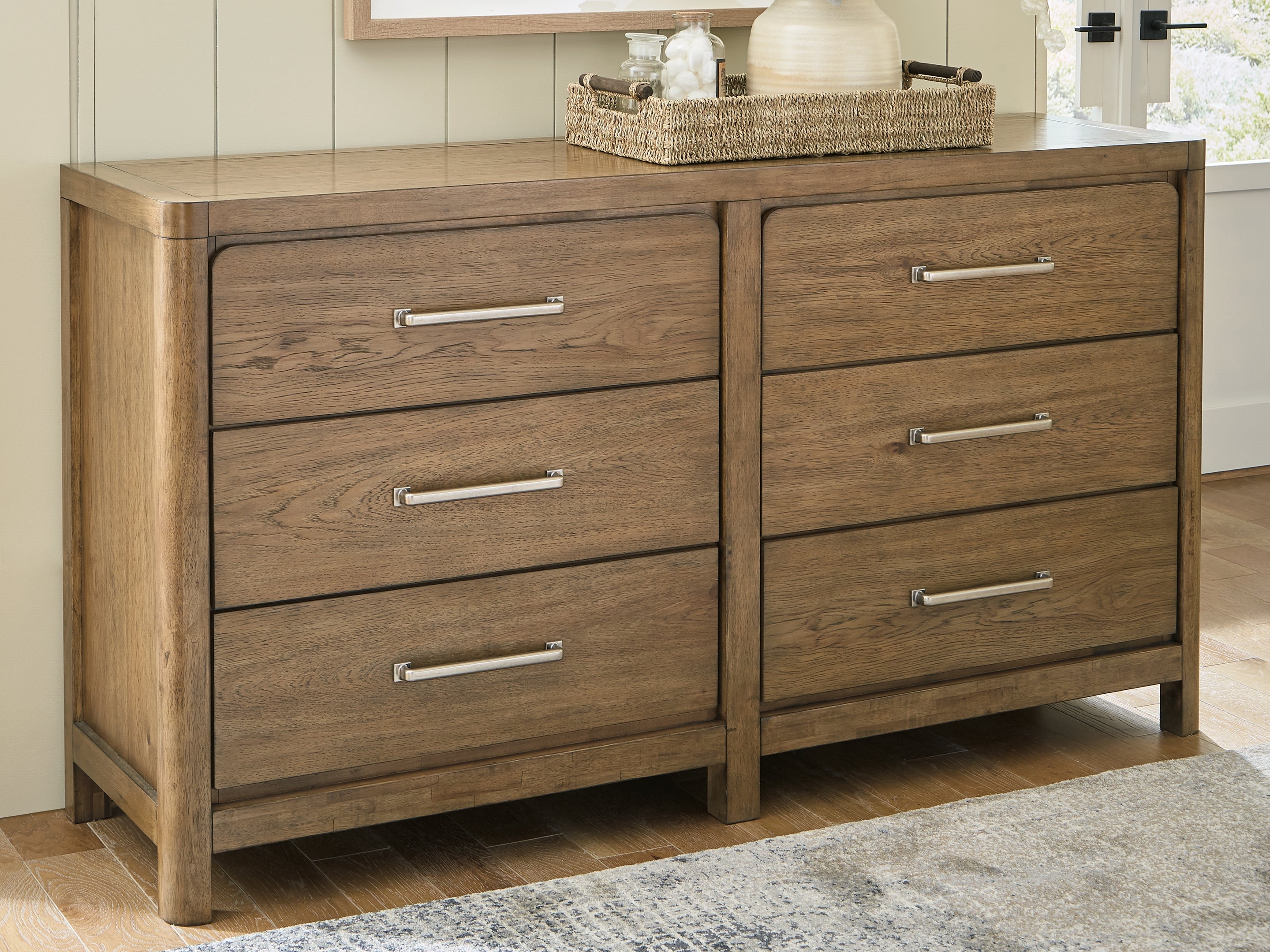 Elite Furniture Outlet - Ashley Furniture - Cabalynn Bedroom - Dresser / Light Brown - B974-31