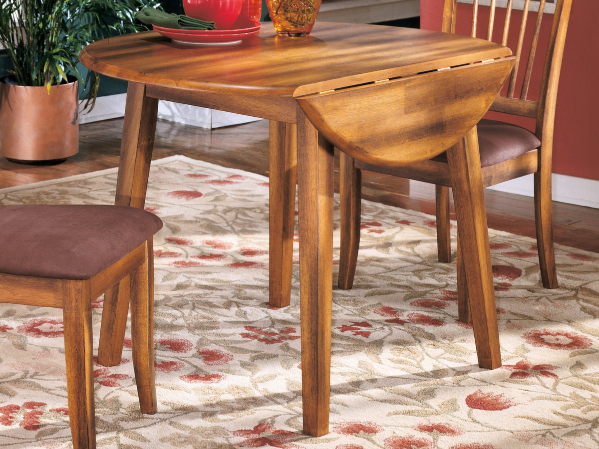 Elite Furniture Outlet - Ashley Furniture - Berringer Dining Room - Dining Chair (Set of 2) / Rustic Brown - D199-01X2