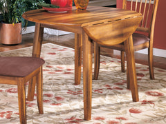 Elite Furniture Outlet - Ashley Furniture - Berringer Dining Room - Dining Chair (Set of 2) / Rustic Brown - D199-01X2