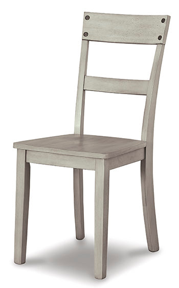 Elite Furniture Outlet - Ashley Furniture - Loratti Dining Room - Dining Chair (Set of 2) / Gray - D261-01X2