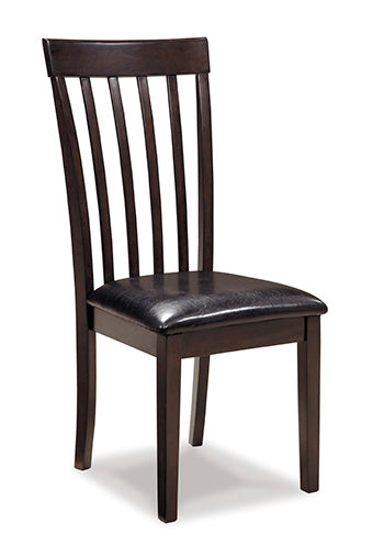 Elite Furniture Outlet - Ashley Furniture - Hammis Dining Room - Dining Chair (Set of 2) / Dark Brown - D310-01X2