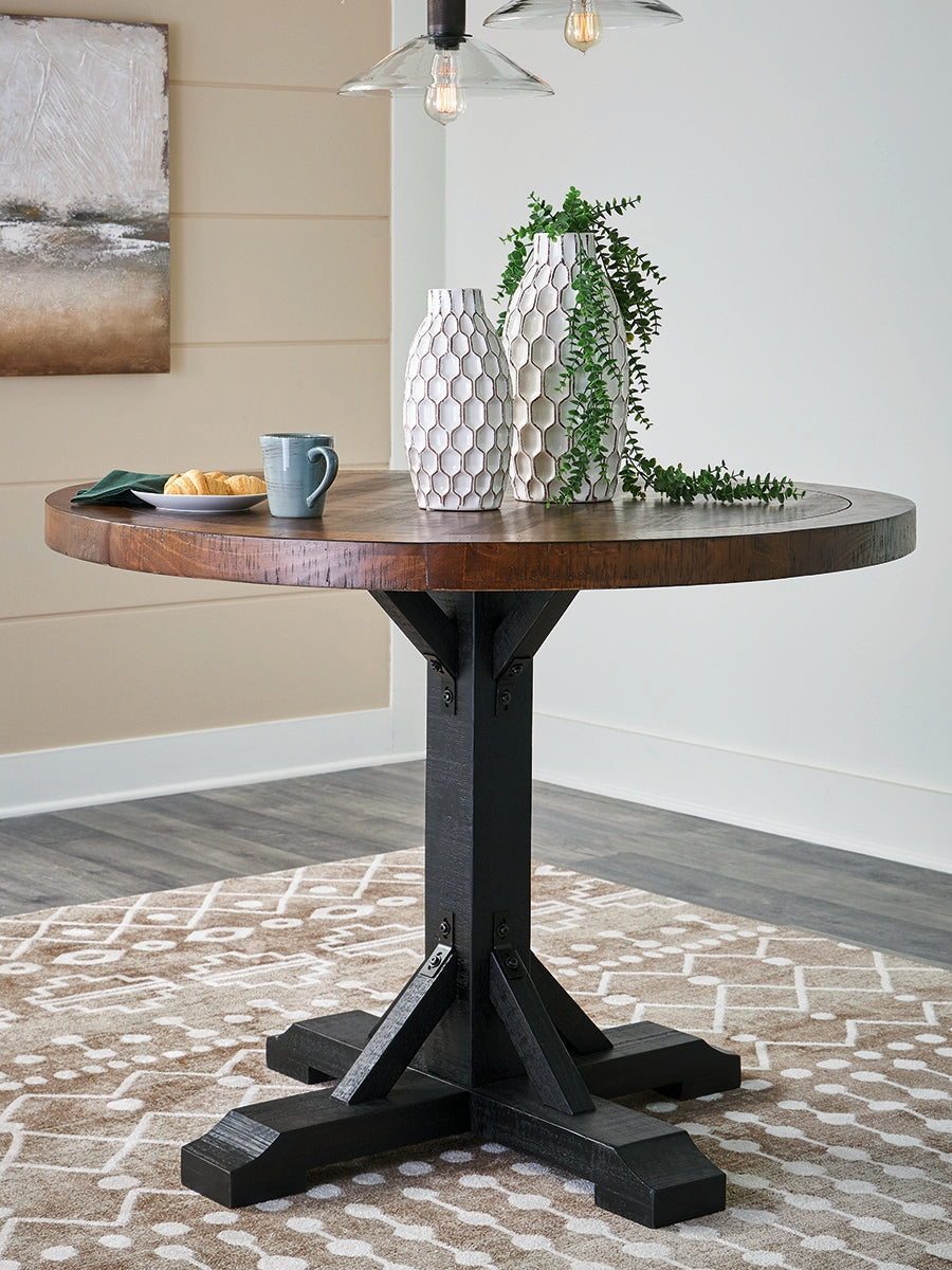 Elite Furniture Outlet - Ashley Furniture - Valebeck Dining Room - Counter Height Dining Table / Multi - D546D21