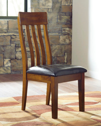 Elite Furniture Outlet - Ashley Furniture - Ralene Dining Room - Dining Chair (Set of 2) / Medium Brown - D594-01X2