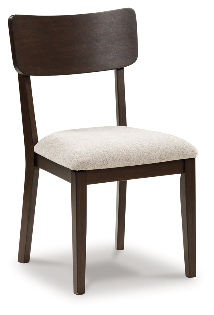 Elite Furniture Outlet - Ashley Furniture - Mallenette Dining Chair - Dining UPH Side Chair (Set of 2) / Merlot - PCD607-07