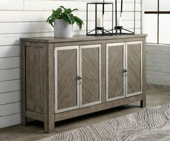 Elite Furniture Outlet - Ashley Furniture - Krystanza Dining Room - Rectangular Dining Room Table / Weathered Gray - D766-25