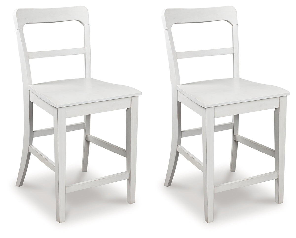 Elite Furniture Outlet - Ashley Furniture - Greddinton Counter Height Barstool (Set of 2) - Counter Height Barstool (Set of 2) / Multi - PCD824-224X2