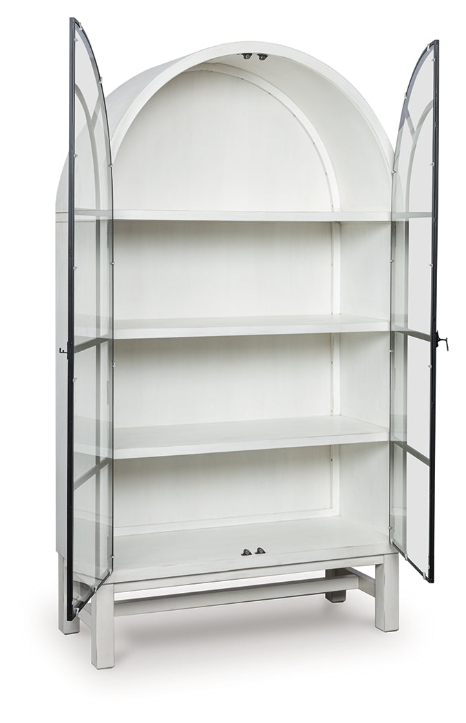 Elite Furniture Outlet - Ashley Furniture - Greddinton Display Cabinet - Display Cabinet / White - PCD824-276