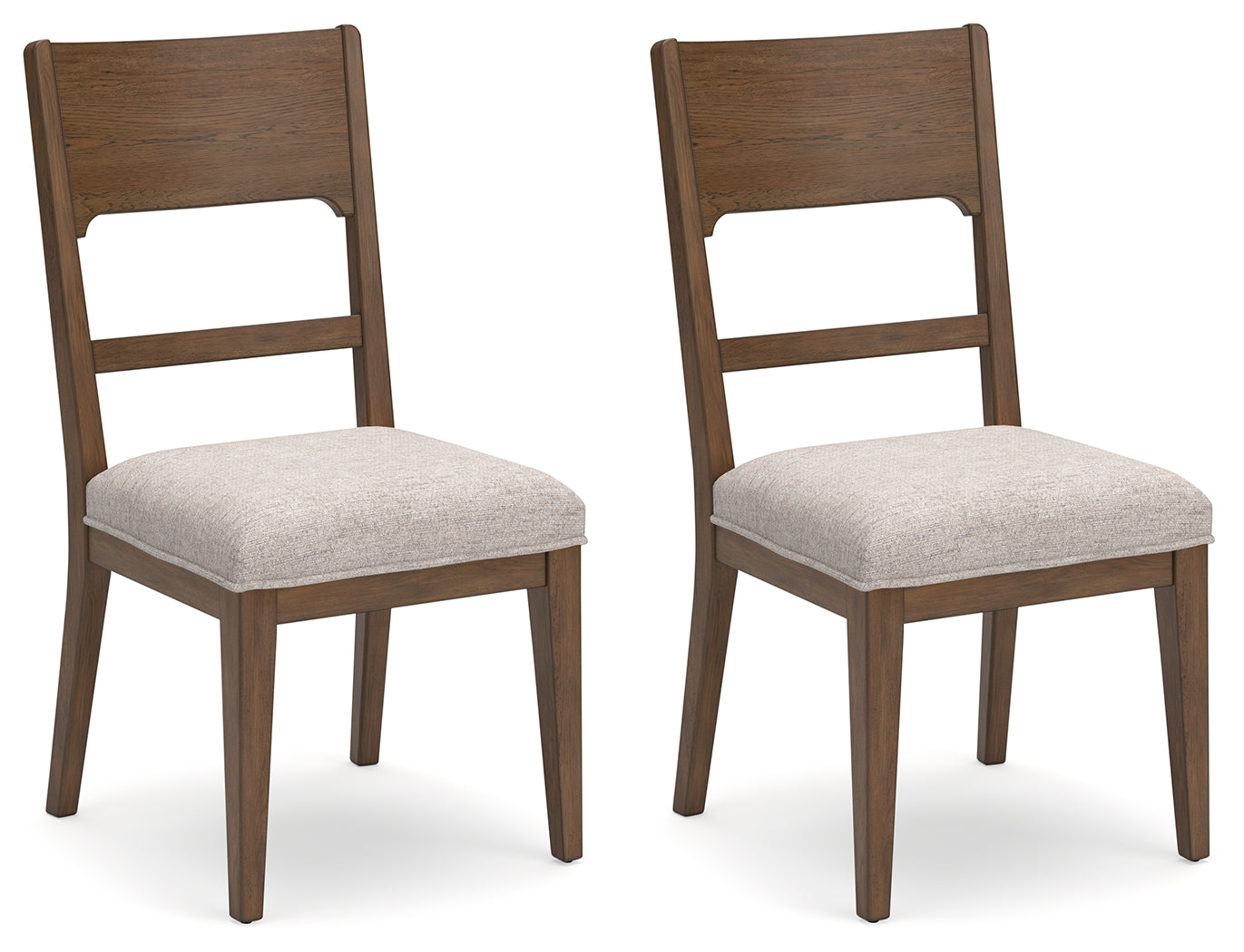 Elite Furniture Outlet - Ashley Furniture - Cabalynn Dining Room - Dining Chair (Set of 2) / Light Brown - D974-01X2