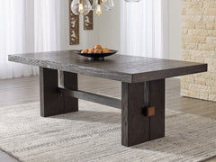 Elite Furniture Outlet - Ashley Furniture - Burkhaus Dining Room - Counter Height Barstool (Set of 2) / Dark Brown - D984-124X2