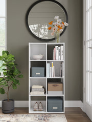 Elite Furniture Outlet - Ashley Furniture - Onita Eight Cube Organizer - Eight Cube Organizer / White - EA9630-4X2