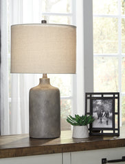 Elite Furniture Outlet - Ashley Furniture - Linus Lighting - Table Lamp (Set of 2) / Antique Black - L117964X2
