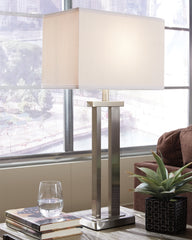 Elite Furniture Outlet - Ashley Furniture - Aniela Lighting - Metal Table Lamp (Set of 2) / Bronze Finish - L204074