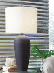 Elite Furniture Outlet - Ashley Furniture - Ryenburg Lighting - Metal Table Lamp (1/CN) / Black - L207584