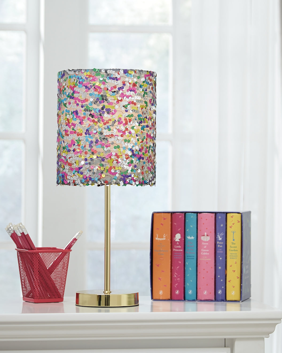 Elite Furniture Outlet - Ashley Furniture - Maddy Lighting - Table Lamp (Set of 2) / Multi - L857724X2