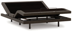 Elite Furniture Outlet - Ashley Furniture - Comfort Ultra Adj Base Queen Adjustable Base (Box A) - Queen Adjustable Base (Box A) / Black - M1X1432A