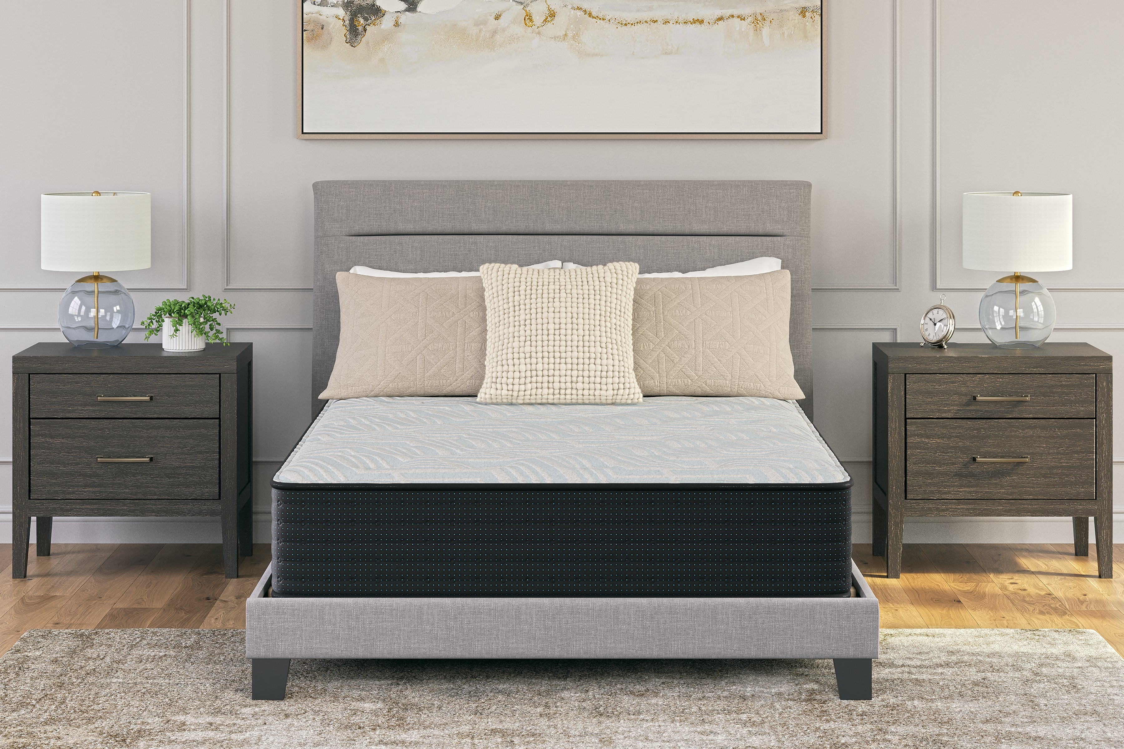 Elite Furniture Outlet - Ashley Furniture - Palisades Firm Mattresses - Twin / Gray/Blue - M41511